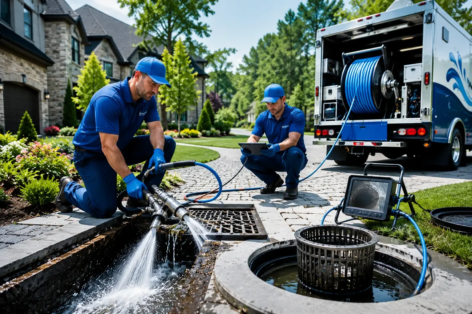 Local outdoor drain cleaning professionals in Hepler, KS